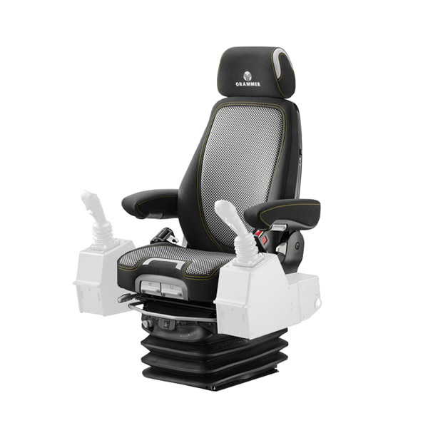 G&S Gabelstaplersitz RM53M Verstärkt Universal Fahrersitz Stapler  Baumaschinen Sitz : : Auto & Motorrad